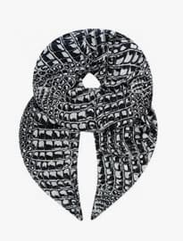 The Kooples Sport Echarpe Reptile Print Scarf