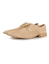 Topman Beige Suede Gibson Shoes