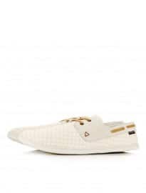 Topman Synonymous Off White Boat Shoes