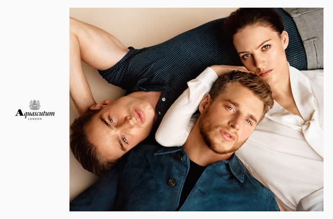 Aquascutum spring/summer 2015 campaign