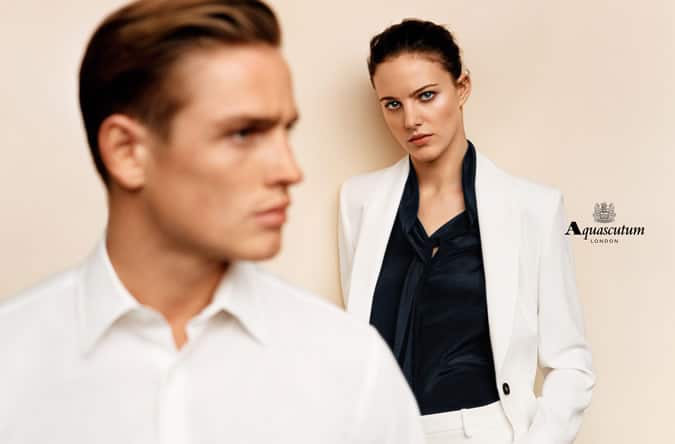 Aquascutum spring/summer 2015 campaign