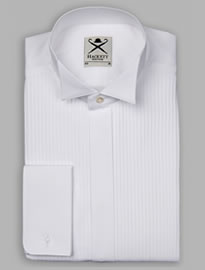 Hackett Pleat Front Dress Shirt