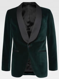 Hackett Shawl Collar Velvet Jacket