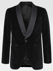 Hackett Shawl Collar Velvet Jacket