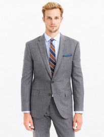 J. Crew Crosby Suit Jacket In Italian Heather Wool Flannel