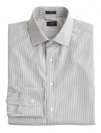 J. Crew Crosby Shirt In Shaker Grey Stripe