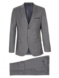 Topman Mid Grey Slim Fit Suit