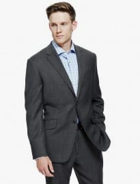 M&s Collection Luxury Charcoal Regular Fit Suit