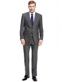 Savile Row Inspired New Pure New Wool 2 Button Check Suit