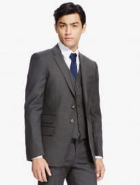 M&s Collection Luxury Charcoal Slim Fit Suit