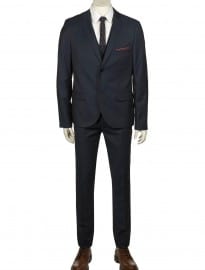 Topman Navy Tonic Skinny 2 Piece Suit