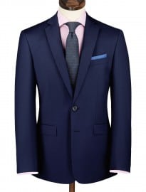 Royal Thackeray Blue Twill Slim Fit Business Suit