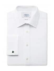White Ottoman Slim Fit Shirt