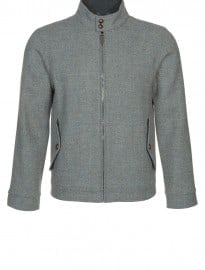 Harris Tweed Clothing Harrington - Light Jacket - Grey