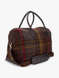 M&s Collection New Pure New Wool Checked Holdall