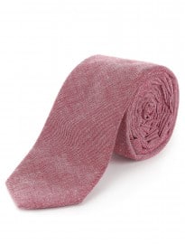 Limited Edition Pure Cotton Chambray Textured Tie