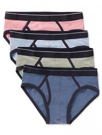 M&s Collection 4 Pack Cool & Fresh Marl Marl Briefs With Staynew