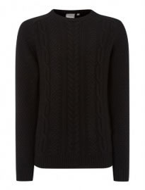 Linea Welch Cable Crew Neck Knitwear