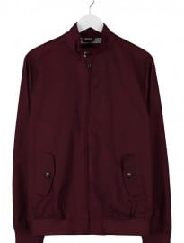 Burton Menswear London Harrington - Summer Jacket - Beetrot