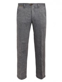 Piombo Washed Tweed Trousers 56726