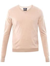 Hackett V-neck Silk-blend Sweater 185484
