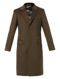 Alexander Mcqueen Wool And Cashmere-blend Overcoat 207023
