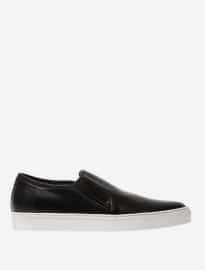 Balmain Leather Slip-on Trainers 205035