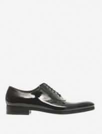 Gucci Patent Leather Lace-up Shoes 205235