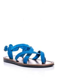 Lanvin Cross-over Suede Sandals 144234