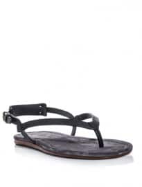 Lanvin Leather Thong Sandals 144236
