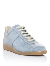 Maison Martin Margiela Reflective Python Fabric Trainers
