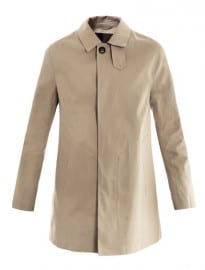 Mackintosh Dunoon Contrast-collar Coat 147864