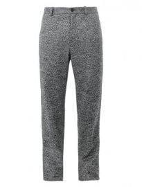 Public School Tweed Wool Trousers