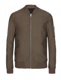Allsaints Niko Reversible Bomber Jacket