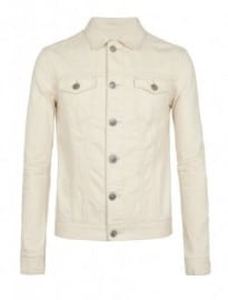 Allsaints Ecru Denim Jacket