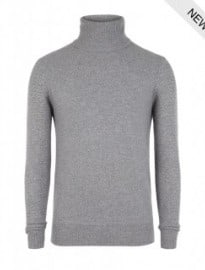 Allsaints Nord Cashmere Roll Neck Jumper