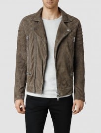 Allsaints Imara Suede Biker Jacket
