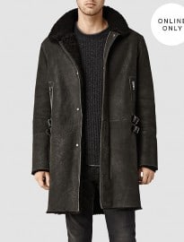Allsaints Bretley Shearling Parka Jacket