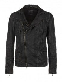 Allsaints Cargo Biker Leather Jacket
