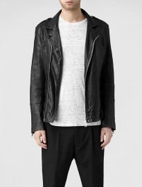 Allsaints Griffin Leather Biker Jacket