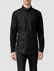 Allsaints Munrow Denim Shirt