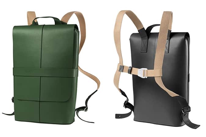 PICCADILLY LEATHER KNAPSACK