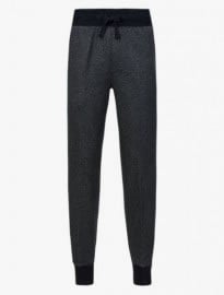 Pure Cotton Textured Cuffed Joggers With Staynew
