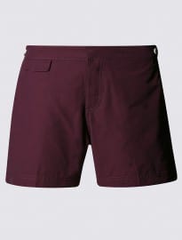 Tailored Fit Mid Length Quick Dry Swim Shorts