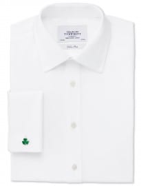 White Twill Non Iron Classic Fit Shirt