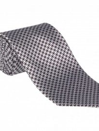 Dogtooth Check Formal Tie