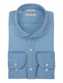 Suitsupply Blue Washed Shirt