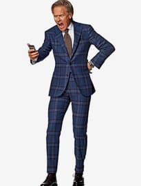 Suitsupply Jort Blue Check