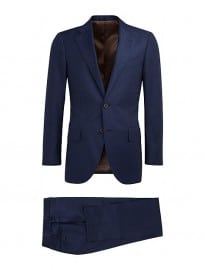 Suitsupply Lazio Blue Plain