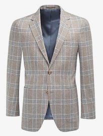 Suitsupply Havana Brown Check
